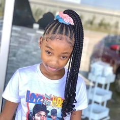 Braiding Hairstyles For Black Girls Kids, Scalp Braids With Weave, Lil Girl Hairstyles Braids, Scalp Braids, Black Kids Braids Hairstyles, Kids Braids, Kid Braid Styles