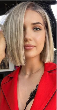 Kort Bob, Κούρεμα Bob, Short Bobs, Short Blonde, Short Blonde Hair, Short Bob Hairstyles, Great Hair, Blonde Hair Color