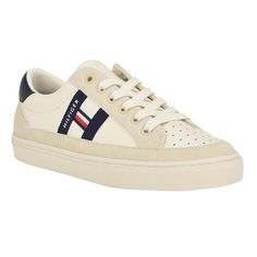 PRICES MAY VARY. Lead your lifestyle celebrating brand essence wearing Tommy Hilfiger Lahzie sneakers. Crafted from man-made/textile upper, the sneakers feature a textile lining, and foam footbed/insole. A round toe, lace-up closure, and retro-inspired design with br Rubber outsole. Driven by a passion for breaking conventions and embracing bold ideas Flat Heel Height: 0.0 inches Brand Essence, Sporty Sneakers, Kids Luggage, Tommy Hilfiger Women, Lifestyle Brand, Retro Inspired, Lifestyle Brands, American Style, Everyday Look