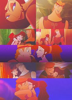 the little mermaid and prince from disney's animated movie