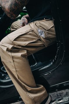 Tactical B.D.U. Pants. *Please tape measure your waist before ordering these! These are TRUE TO SIZE! Most jeans / pants manufacturers are 2 to 2.5 inches off. I wear 34 in jeans, yet my waist tapes 36.5 inches. These BDU Cargos are true to size* - 3.25 x 2 inch, 2 color, 7000 stitch side cargo pocket GRIND embroidery -Relaxed Fit -Cotton / Poly Twill -Zipper Fly -2 front slash pockets, 2 button down cargo pockets, 2 button down back pockets -Reinforced seat and knees -Drawstring bottoms -Adjust Cargo Pocket, Tape Measure, Jeans Pants, Cargo Pants, Relaxed Fit, Embroidery, Zipper, Pants, How To Wear