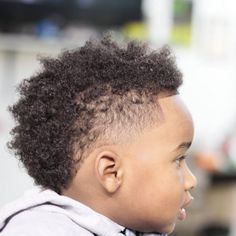 Toddler Haircut, Toddler Curly Hair, Fade Mohawk, Black Baby Hairstyles, Baby Haircut