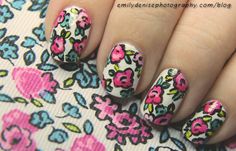 Very Emily » Nail Art Interview Nails, Sugar Nails, Flower Nail Art, Cool Nail Designs, Nail Art Inspiration