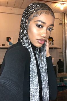 60 African Hair Braiding Styles Ideas For (2024) | ThriveNaija Grey Cornrows, White Cornrows, Styles Ideas