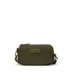 Breathable. Cushiony. Durable. Our lightweight crossbody bag for travel has you covered. Designed for daily adventures and travel too, this dark green Air Mesh sling bag keeps essentials within reach without weighing you down. Drape it across your chest, on your shoulder, or around your neck for the ultimate way to float through your day. Features interior and exterior pockets, an elastic loop, card slots, and a secure zipper closure, it keeps your stuff safe and organized anywhere. Functional Green Travel Accessories For Everyday Use, Versatile Green Shoulder Bag For Outdoor, Green Travel Accessories With Removable Pouch, Olive Shoulder Bag With Adjustable Strap For Travel, Functional Green Travel Accessories For On-the-go, Green Portable Shoulder Bag For Travel, Green Travel Shoulder Bag Portable, Portable Green Shoulder Bag For Travel, Green Nylon Rectangular Travel Accessories