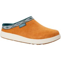 Women's KEEN Elle Mule Suede Slip-On Shoes Slip-on Suede Sneakers With Arch Support, Suede Slip-on Sneakers With Arch Support, Comfortable Suede Walking Shoes With Ortholite Insole, Suede Walking Shoes With Branded Insole For Outdoor, Suede Slip-on Walking Shoes With Arch Support, Suede Walking Shoes With Textured Sole For Outdoor, Duluth Trading Company, Duluth Trading, Trading Company