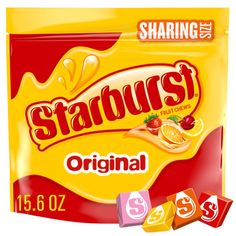 starburst original gums are shown in this image