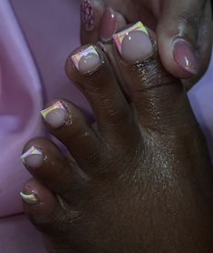 Toe Designs Pedicure Simple, Toe Designs Pedicure, Toenails Ideas, Acrylic Pedicure, Jamaica Nails, Summer Nails Short, Nail Art Stripes