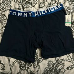 Brand New Boxers Blue Multi-pack Boxer Briefs, Sporty Blue Boxer Briefs For Loungewear, Tommy Hilfiger Boxers, Men Streetwear, Mens Streetwear, Black Pants, Tommy Hilfiger, Dark Blue, Color Blue