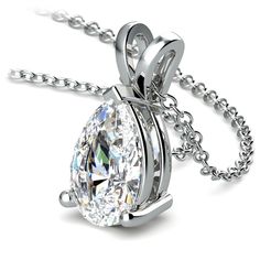 Pear Shaped Diamond Necklace, Platinum Chain, Wedding Ring Necklaces, Solitaire Pendant Necklace, Diamond Solitaire Necklace, Pear Cut Diamond, Natural Diamond Engagement Ring, Men Diamond Ring, Solitaire Pendant