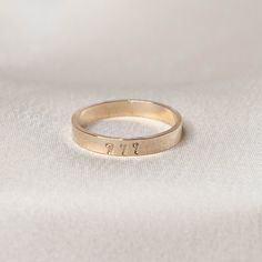 Angel Number Ring, Modern Adjustable Hypoallergenic Stackable Rings, Modern Everyday Initial Ring With Round Band, Modern Adjustable Initial Ring For Everyday, Sleek Everyday Rings With Round Band, Sleek Everyday Rings, Adjustable Modern Midi Rings, Classic Adjustable Initial Ring With Simple Design, Classic Adjustable Initial Ring For Everyday