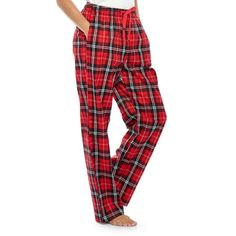 This Casual Nights Cozy Flannel plaid pajama sleep pants for women is made from durable ultra-soft 100% Cotton fabric and is designed with a roomy relaxed fit. The Womens flannel pajama pants lounge pant features; Elasticized waist and drawstring bow tie closure for easy pull on and added comfort, 2 side seam pockets, and has 31 inseam. This comfort sleepwear PJ sleep bottom jammies is perfect for sleeping or lounging around the House. The Fabric blend is designed to give you that soft and warm Plaid Relaxed Fit Sleepwear, Plaid Long Pants For Pajama Party, Plaid Sleepwear Pants For Pajama Party, Plaid Long Pants Sleepwear For Sleepover, Plaid Long Pants For Lounging, Plaid Sleepwear With Relaxed Fit Long Pants, Pjs Bottoms, Plaid Pjs, Plush Pajama Pants