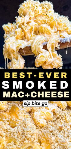 Traeger Smoked Mac And Cheese With Gouda Recipe Smoker Side Dish, Mac And Cheese With Gouda, Smoker Mac And Cheese, Smoked Pasta, Traeger Cooking, Smoked Mac And Cheese, Cheese Cheddar