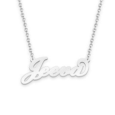 Jeeva name necklace Gold Custom Necklace, Personalized Gifts For Her 
								Add something extra special to your jewelry box with Name Necklace Official engravable necklaces.
								The Jeeva's 14k gold name necklace is best gifts for Jeeva. Name Necklace Official provides affordable engravable jewelry that won't 
								break the bank. In addition, these pieces make for very thoughtful and appreciated gifts for friends and family. 
								And whether valentine's day gifts, mother's day gift Engravable Jewelry, Name Necklace Gold, Necklace For Her, Gold Name Necklace, Personalized Gifts For Her, Engraved Jewelry, Gifts Birthday, Engraved Necklace, Necklace Personalized