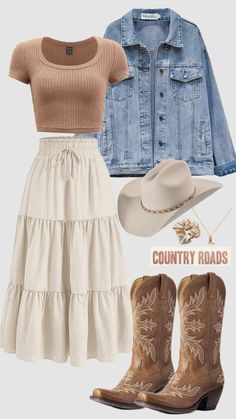 Semi Formal Mujer, Modest Casual Outfits, Nashville Outfits, Western Style Outfits