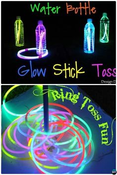 glow sticks are glowing in the dark, and there is no image on it to describe