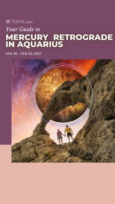 Your Tarot.com Guide to Mercury Retrograde in Aquarius: January 30- February 20, 2021 Planet Mercury, Aries And Pisces, Mercury Retrograde, Astrology, Planets, Communication