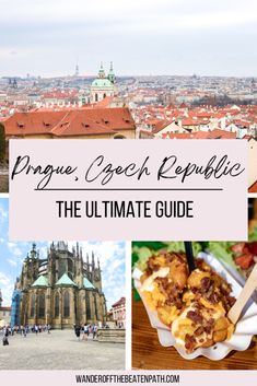 the ultimate guide to prague, czech's most popular tourist attractions and things to do