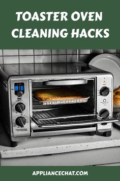 Toaster Oven Cleaning Hacks: A Guide to Sparkling Oven - ApplianceChat.com Clean Toaster, Breville Toaster Oven, Glass Toaster, Oven Cleaning Hacks, Life Hacks Cleaning, Smart Oven, Oven Cleaner