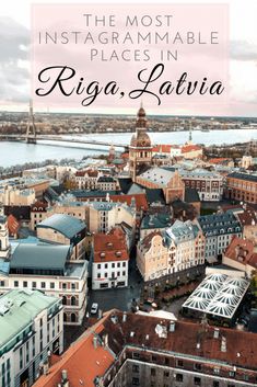 the most instagramable places in riga, lavria with text overlay