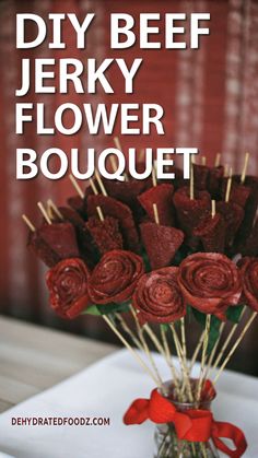 Discover a unique gift idea with this step-by-step guide to creating a beef jerky flower bouquet! Perfect for Valentine's Day, anniversaries, or just because, this DIY project will delight the meat-lovers in your life. Plus, get tips on choosing the best jerky and assembling your masterpiece. Click to unleash your creativity!