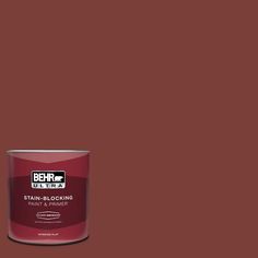 behrold ultra stain - blocking paint and primer in one, red wine