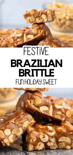 Festive Brazilian peanut brittle stacked neatly, showcasing its crunchy texture and glossy finish. A family-favorite treat for holidays and celebrations. Brazilian Food Traditional, Easy Christmas Candy, Easy Christmas Candy Recipes, Brazilian Desserts, Peanut Candy, Brittle Recipes, Food Traditional, Caramel Crunch, Classic Candy