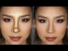 Make Nose Smaller, Primer Elf, Teknik Makeup, Large Nose, Nose Reshaping, Pageant Makeup, Nose Makeup, Nose Contouring, Nose Shapes