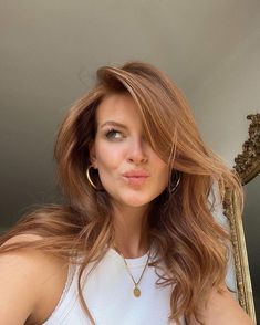 Auburn Hair Before And After, Brown To Copper Hair, Blonde Auburn Hair, Auburn Hair Dye, Blonde Copper, Light Auburn Hair Color, Light Auburn Hair, Cinnamon Hair