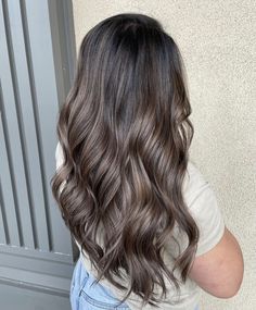 Chestnut Highlights, Natural Balayage, Lighter Hair, Ash Hair Color, 2023 Hair