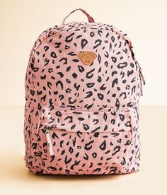 Billabong Schools Out Backpack - Pink , Women's Dustypeach Animal print lined canvas backpack Zipper closure Adjustable straps Dimensions: 14(L) x 5(W) x 16(H). 100% Cotton. Do not wash. Do not bleach. Do not tumble dry. Do not iron. Do not dry clean. Apparel & Accessories Peach Buckle, Billabong Backpack, Dusty Peach, High School Kids, Kids School Supplies, Backpack For Women, Cute School Supplies, Pink Backpack, Canvas Backpack