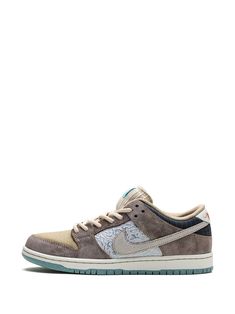 Find NIKE Sb Dunk Low Big Money Savings Sneakers on Editorialist. brown suede/leather mesh panelling signature Swoosh logo detail contrasting panel detail round toe front lace-up fastening logo patch at the tongue branded insole rubber sole These styles are supplied by a premium and authenticated sneaker marketplace. Stocking only the most sought-after footwear, they source and curate some of the most hard to find sneakers from around the world. Brown Suede Sporty Skate Shoes, Sporty Brown Suede Skate Shoes, Brown Streetwear Skate Shoes With Rubber Sole, Brown Suede Sneakers For Streetwear, Brown Lace-up Custom Sneakers For Skateboarding, Brown Lace-up Sneakers For Skateboarding, Custom Brown Low-top Sneakers For Skateboarding, Brown Low-top Custom Sneakers For Skateboarding, Custom Low-top Brown Sneakers For Skateboarding