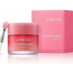 Laneige Lip Sleeping Mask Ex [Berry] F/S 20 G. W/ Spatula-New! New In Box Bundle & Save! Box-3 Laneige Lip, Night Care, Rosy Lips, Laneige Lip Sleeping Mask, Juicy Lips, How To Apply Lipstick, Lip Sleeping Mask, Dark Lips, Sleeping Mask