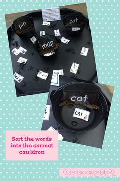 the cat is in the hat activity for kids to practice their word formation and spelling skills