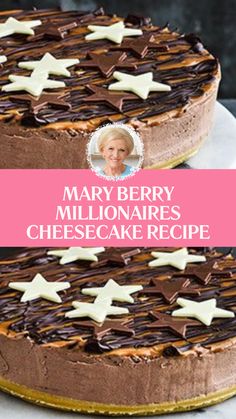 Mary Berry Millionaires Cheesecake Recipe Millionaire Cheesecake, Mary Berry Desserts, Millionaires Cheesecake, Cheesecake Recipe No Bake, Roll Desserts, Amazing Christmas Desserts, Holiday Cheesecake Recipes, Christmas Cheesecake Recipes, Biscuits Butter