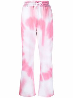 pink/white cotton drawstring waist side pouch pockets tie-dye print Free Spirit Aesthetic, Pink Tye Dye, White Sweatpants, Valentino Clothing, How To Tie Dye, White Tie, Back To School Outfits, Tie Dye Print, Modest Fashion Outfits