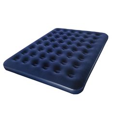 an inflatable mattress is shown on a white background