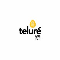 the logo for telure super soft gels is shown in black and yellow on a white background