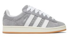 ADIDAS CAMPUS 00S GREY WHITE Adidas Campus 00s Grey, Campus 00s Grey, Trainers Adidas, Harrods London, Low Air Jordan 1