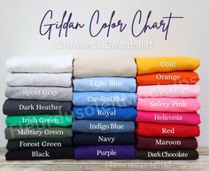 Gildan 18000 Color Chart, Gildan Crewneck Mockup, Color Chart Mockup, Sweatshirt Mockup, Fully Editable Color Chart INSTANT DOWNLOAD If you are in the business of selling printable t-shirt designs online then, you will love my base images. As each base image is designed to perfection. Where it won't just showcase your design, but offer you a complete image that pairs up perfectly with your design. The file I am offering you is printable, and can easily be edited using any image editing software. Sizing Chart For Vinyl On Sweatshirts, Blank Crewneck Sweatshirt, Sweatshirt Mockup Free, Comfort Color Mockup, Gildan 64000 Mockup, Pink Sports, Western Design, Workout Sweatshirt, Color Chart