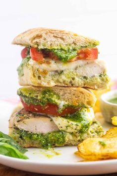 Baby Shower Appetizers Shower Sandwich Ideas, Shower Sandwiches, Bridal Shower Sandwiches, Pesto Sandwich Recipe, Classic Tuna Salad Sandwich, Romania Food, Fresh Basil Pesto