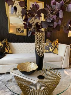 Gold and Matte Black Bowl w/ Textured Finish-Inspire Me! Home Decor Decoration Hall, Gold Home Decor, Inspire Me Home Decor