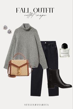 Fall outfit ideas, fall outfit ideas for women, fall outfit ideas black women, fall outfit ideas 2023, fall outfit ideas for women over 40, fall outfit ideas casual, fall outfit ideas for women 2023, fall outfit ideas aesthetic, Fall outfit ideas, black jeans, ankle boots, boots, booties, byredo perfume, ysl shoulder bag, nordstrom earrings, Abercrombie jeans, Abercrombie finds, Abercrombie sale Cute Fall Outfits Casual, Perfume Ysl, Ankle Boots Outfit Fall, Boots Outfit Fall, Byredo Perfume, Ankle Boots Outfit, European Travel Outfit, Fall Outfits Casual, Fall Boots Outfit