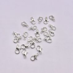 24pcs Stainless Steel Clasp Fastener Hook Lock For DIY Necklace Bracelet Jewelry  | eBay Making Gifts, Jewelry Clasps, Crafting Supplies, Original Jewelry, Bracelet Jewelry, Diy Necklace, Necklace Bracelet, Jewelry Making Supplies, Bead Crafts