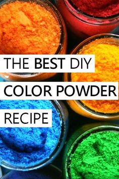 the best diy color powder recipe