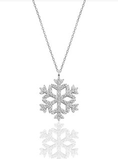 ✨ Our jewellery unique. As you are ✨ 925 Sterling Silver Handmade Snowflake Necklace. This minimal snowflake necklace will be a perfect gift as a Christmas Gift for for christmas to your loved ones. It is a perfect gift option If you are looking for a winter jewelry. Snow flake pendant is made of 925K Sterling Silver with Zircon Stones. DETAİLS: - Material: Necklace made of 925 Sterling Silver (nickel-free, lead-free and cadmium-free, especially for people with sensitive skin). - Stone: Zircon - Winter Snowflake Necklace With Black Tips, Jewelry Snow, Winter Necklace, Necklace Minimalist Jewelry, Snowflake Necklace, Winter Jewelry, Silver Snowflakes, Christmas Gift For Her, Necklace Minimalist