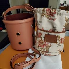 Brand New With Tag From Retail. Super Cute Round Bucket. Has Drawstring Removable Pouch With Front Pocket. Magnet Inside Bag Holds Pouch In Place. Color Is Kind Of A Dusty Pink, Darker Than Peony. Flower Motif On Drawstring Bag. Removable Adjustable Crossbody Strap. Top Carry Handle. Comes With Dust Bag. Designer Bucket Bag With Detachable Strap For Errands, Designer Bucket Bag With Removable Pouch, Luxury Coach Bucket Bag With Detachable Strap, Luxury Coach Bucket Bag With Detachable Handle, Designer Coated Canvas Bucket Bag With Removable Pouch, Coach Bucket Bag With Detachable Handle, Designer Coach Bucket Shoulder Bag, Coach Bucket Bag For Errands, Coach Luxury Bucket Bag For Errands