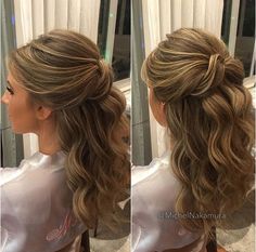 Prom Half Up Hair, Half Up Wedding Hair, Pageant Hair, Mother Of The Bride Hair, Pinterest Hair, Half Updo