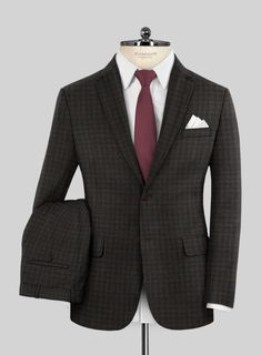 Looking for a fresh take on office attire? Try our Reda Parko Wool Suit. Crafted from premium wool, providing you with comfort and confidence throughout the day. It features a unique design incorporated with blue and brown threads, adding a touch of style and versatility to your wardrobe. Perfect for formal dinners or special occasions, this suit is sure to impress. Don't settle for the same old office look - upgrade your style with this suit! 
 
Look Includes   Reda Parko Wool  Fabric  Two Butt Grey Tweed Suit, Herringbone Tweed Jacket, White Linen Suit, Green Velvet Jacket, Peaky Blinders Suit, Royal Blue Suit, Old Office, Blue Chinos, Herringbone Tweed