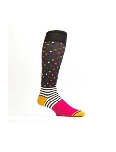 Women Knee-High Socks Girl Happy Dress Socks Gift For Her Crazy Socks Long Socks Gift Knee Socks For Girls Multicolor PatternZICCI SOCKS are made of 80% combed cotton, 15% polyamide, 5% elastane.High-Grade Comfortable & Breathable Cotton for Men and Women. Great value! Our socks are perfect to wear with sneakers and casual outfits. Soft, elastic, colorful, fashionable, fun and funky design socks!The dress and casual socks are made with luxury combed cotton which makes our socks super soft, w Playful Fitted Winter Socks, Fun Multicolor Socks For Spring, Multicolor Socks For Gifts, Cute Multicolor Winter Socks, Cheap Playful Knee-high Socks, Playful Fitted Pink Socks, Playful Black Winter Socks, Adult Fun And Colorful Socks, Playful Pink Fitted Socks